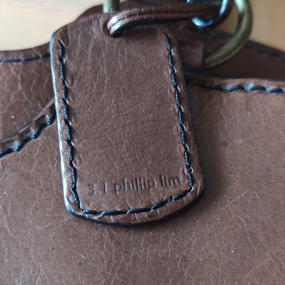 3.1 Phillip Lim Brown Leather Shoulder or Handbag / Purse - Picture 5 of 10